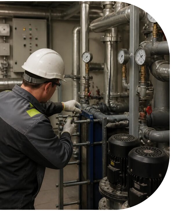 Техническое обслуживание индивидуального теплового пункта в Миассе