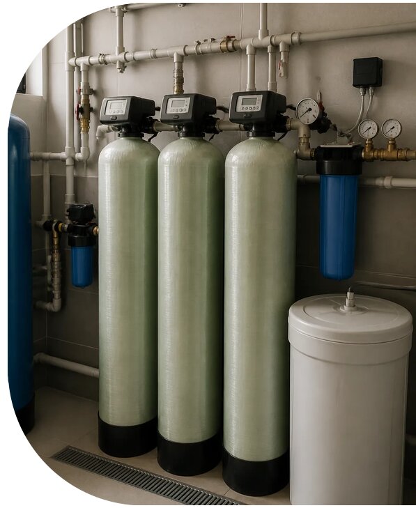 Монтаж обезжелезивания воды в Миассе от 15255 р. | АПаруса-Мсс